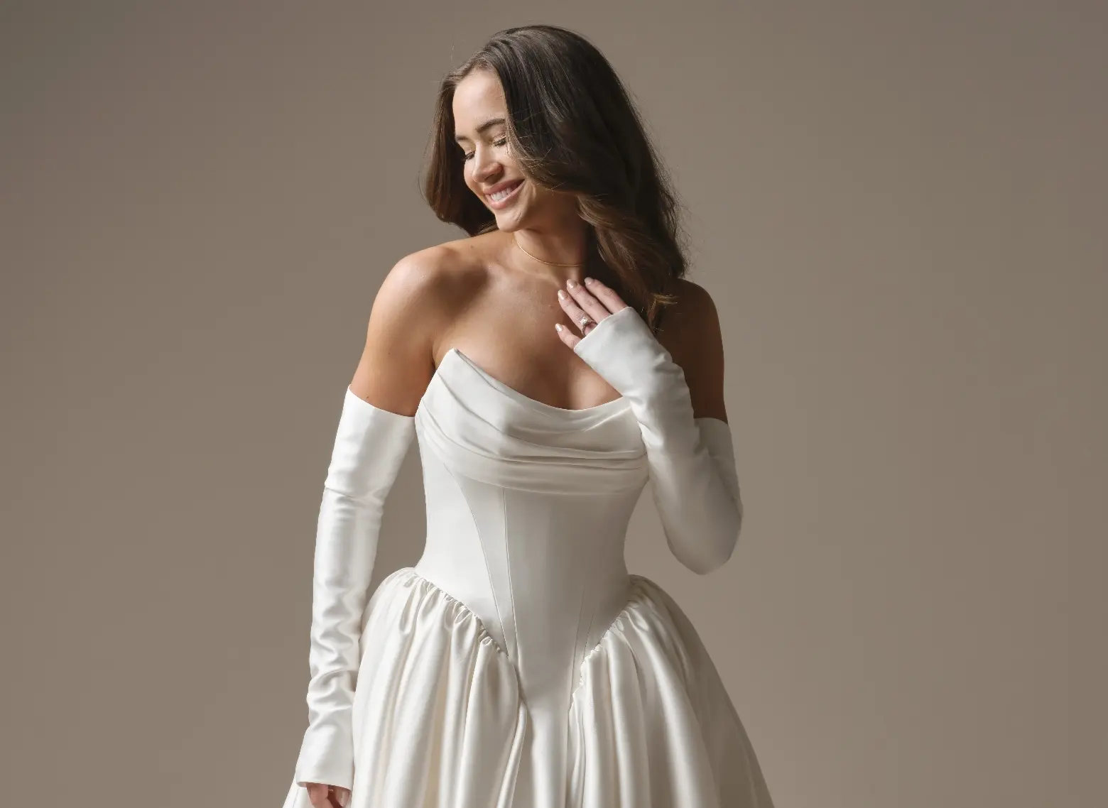 tie front off shoulder dress Baltic Born Womens Lelisa Shoulder Tie Dress | Cream Floral