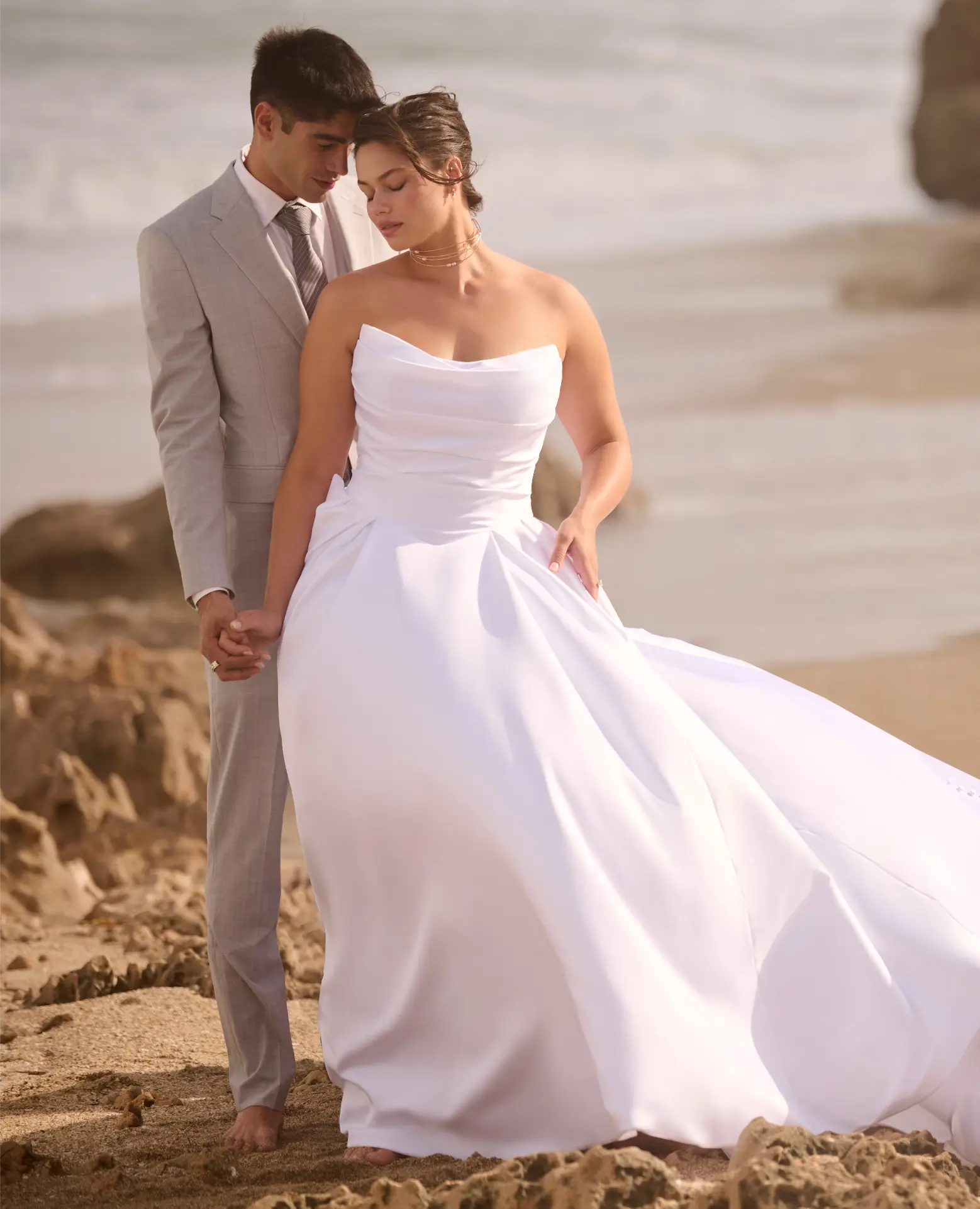strapless open back dress Ball gown wedding dress princess | Luxury bridal dresses main image 0
