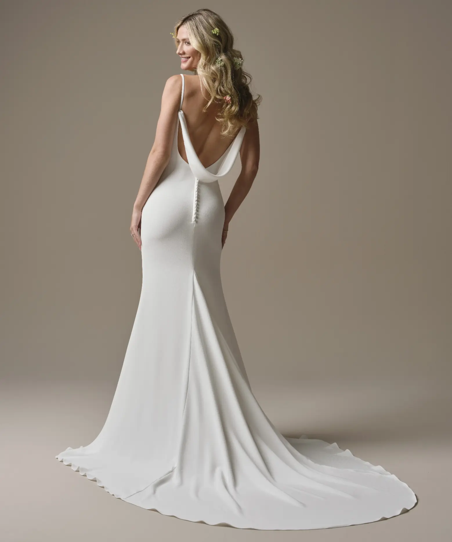 knee length dresses for ladies SAMANTHA Wedding Dress main image 0