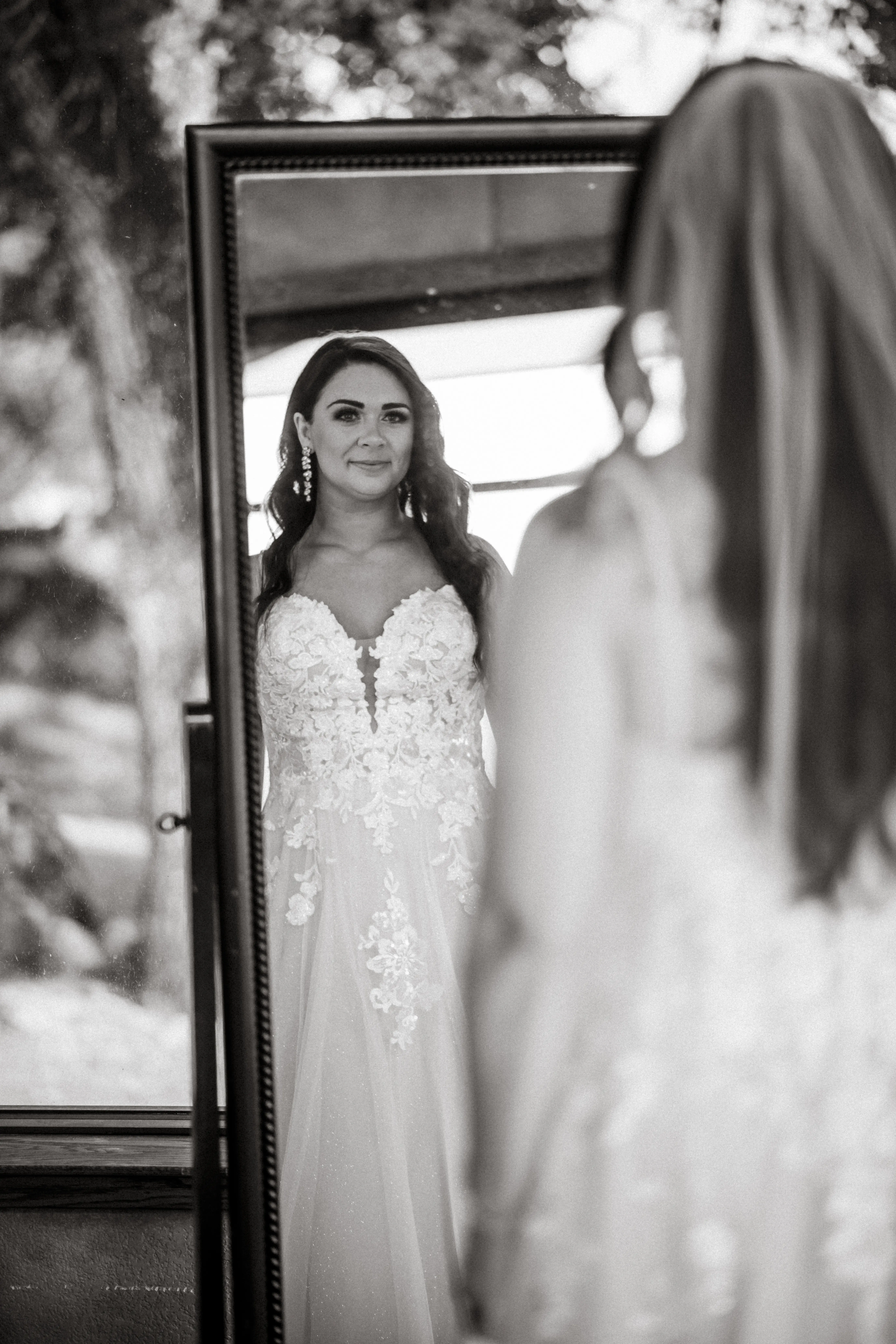 Bride wearing Princess Wedding Gown called Stevie by Maggie Sottero