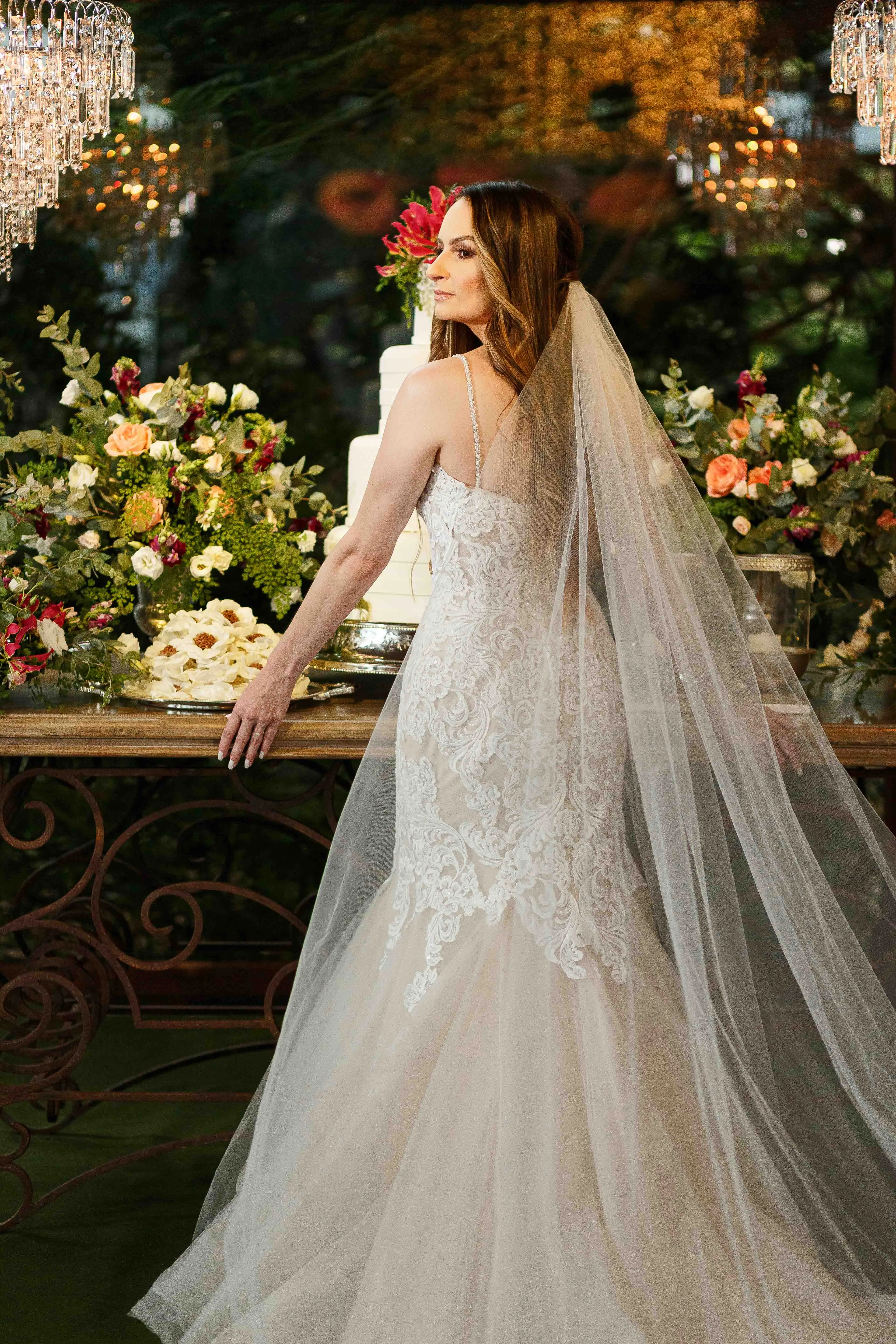 Bride in Premium Fit-and-Flare Bidal Gown for a Gorgeous Start to a Happily-Ever-After Alistair by Maggie Sottero